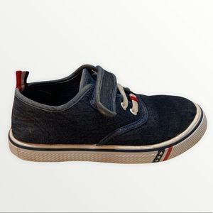 🌺 MINIMI Vintage Wash Navy Blue Sneakers